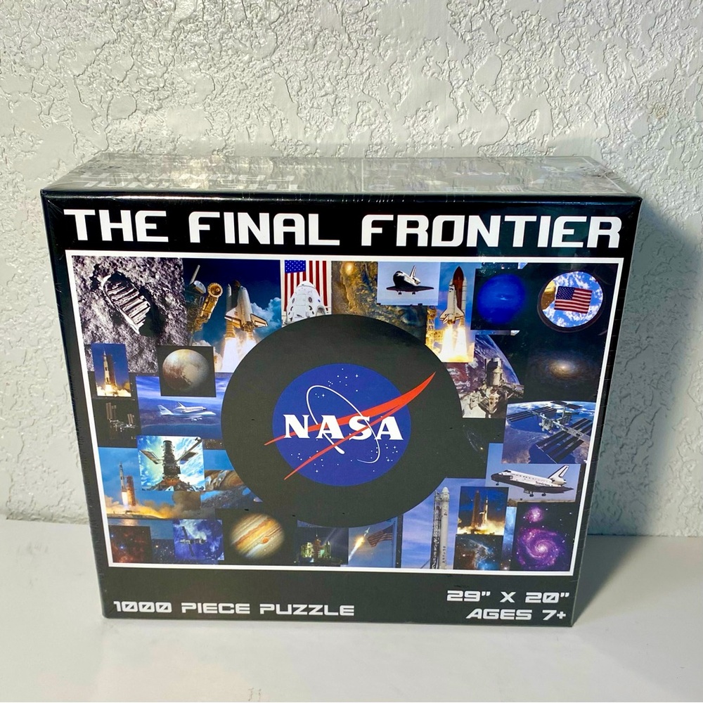 The Final Frontier NASA Space Puzzle | 1000 Piece Jigsaw For Kids & Adults Toynk